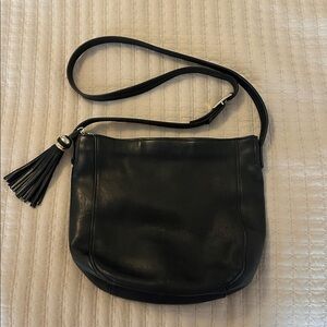 Tignanello Black Leather Purse